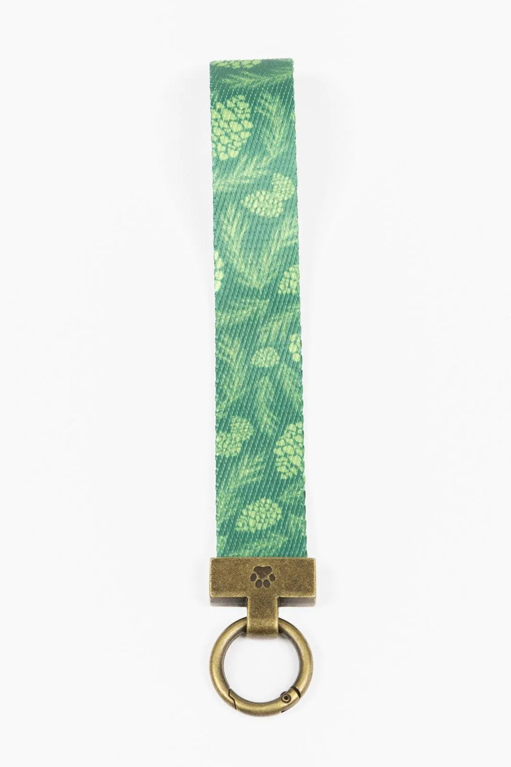 Pine Cone Pup Wristlet Keychain