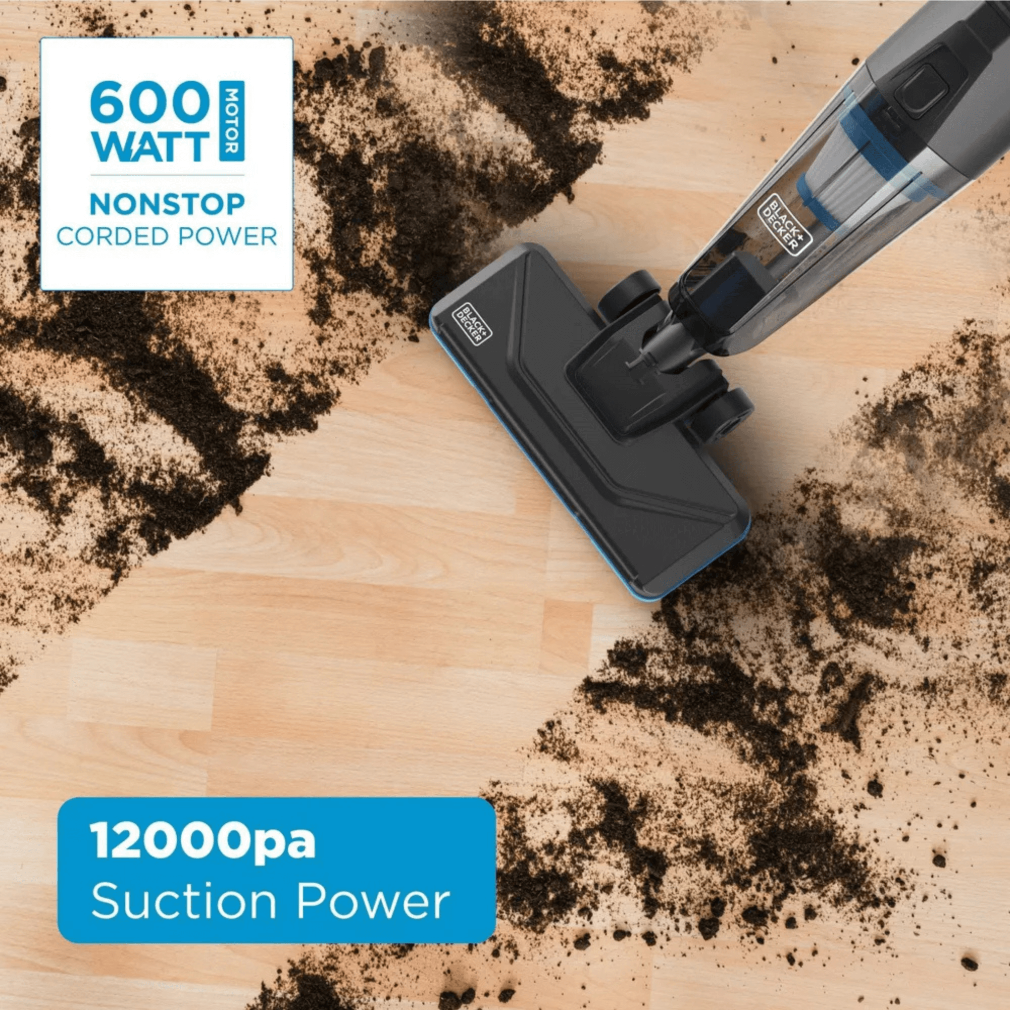 Black & Decker Power Series Flex 3-in-1 Corded Stick Vacuum